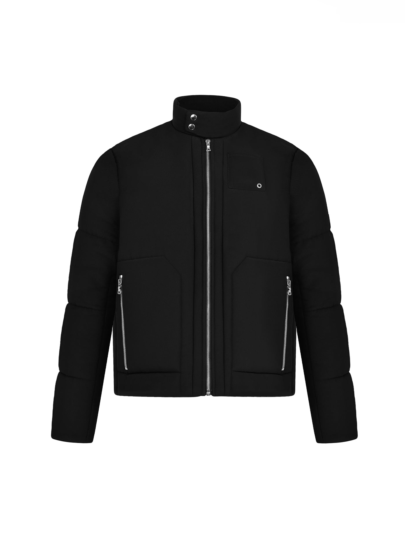 black puffer jacket for men