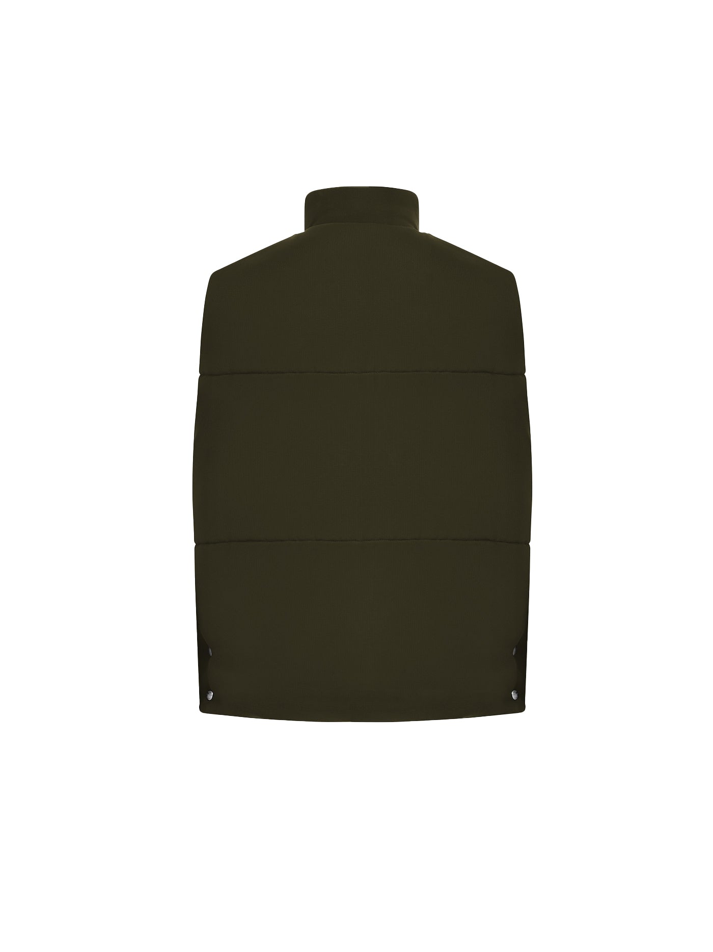 green puffer vest for men