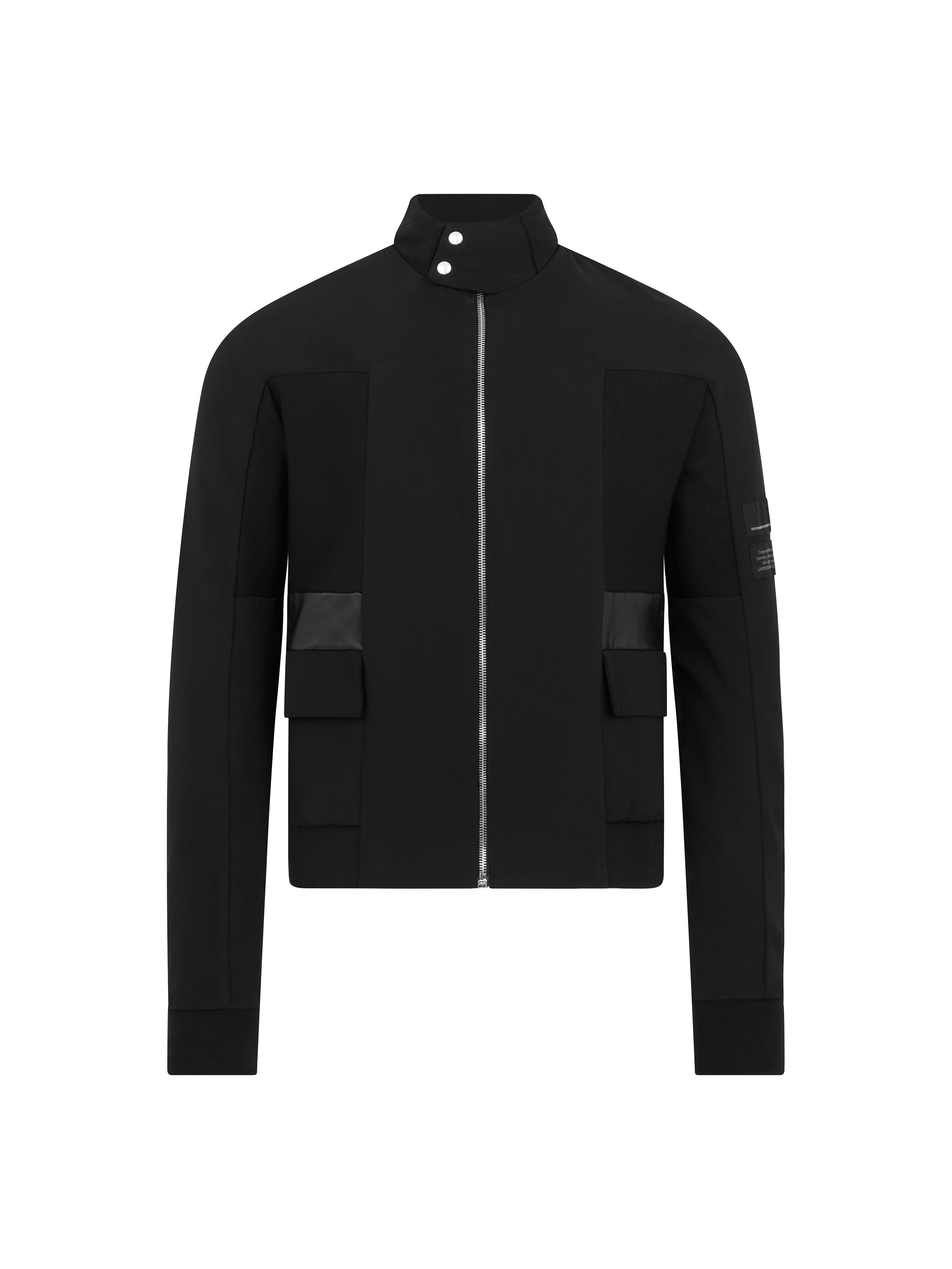 black bomber jacket for men