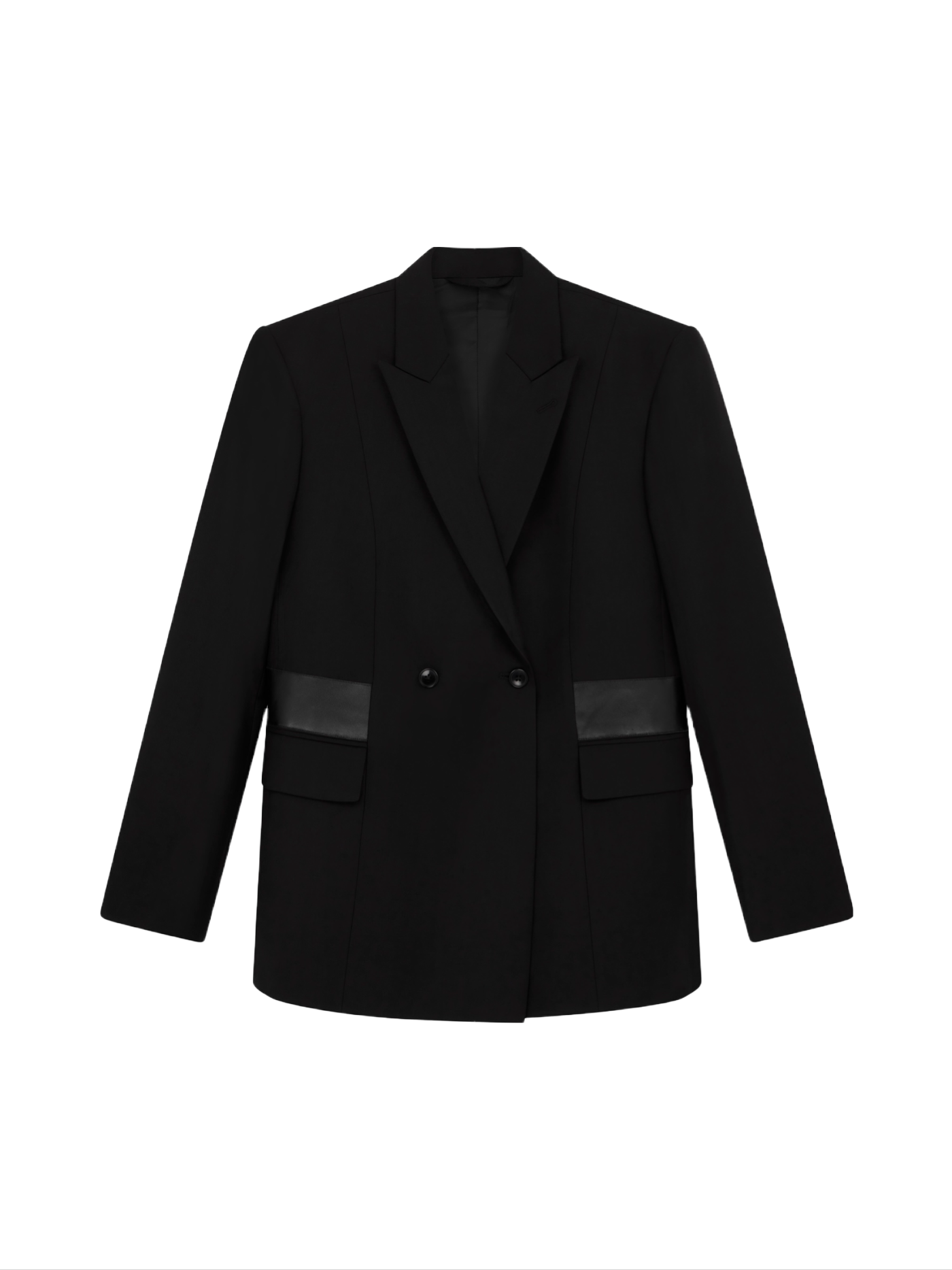 black wool jacket for men