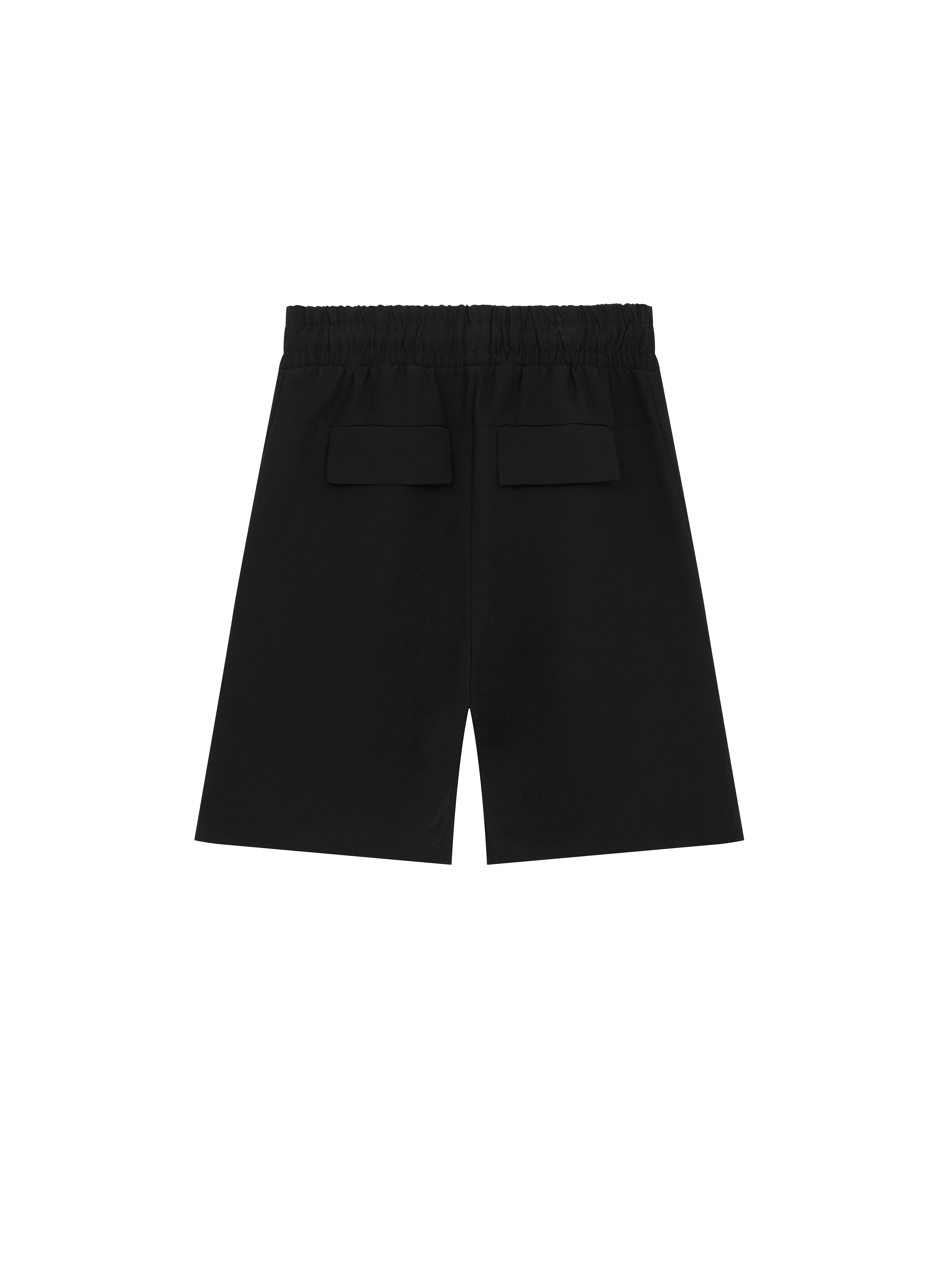 black cargo shorts for men